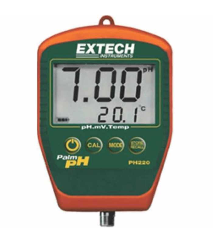 Extech PH220-S Compact Waterproof Palm pH Meter with Temperature & Stick pH Electrode*DIHENTIKAN*